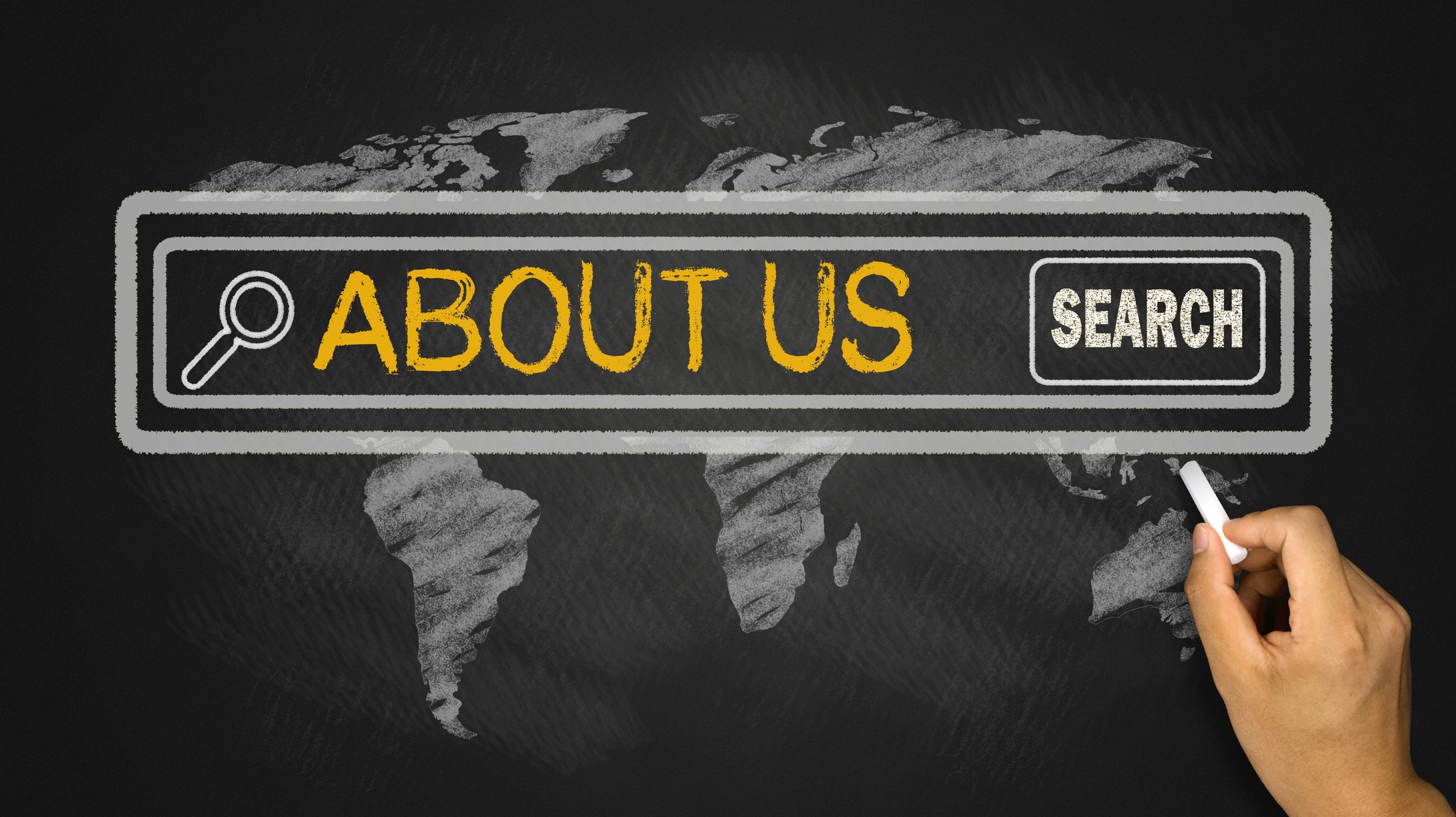 about us in search bar